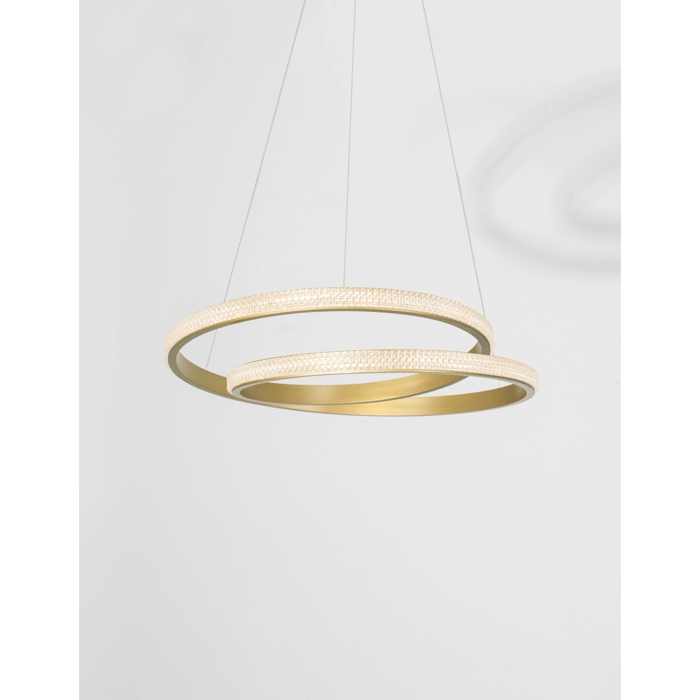 Design hanglamp Grania goud Ø 55cm