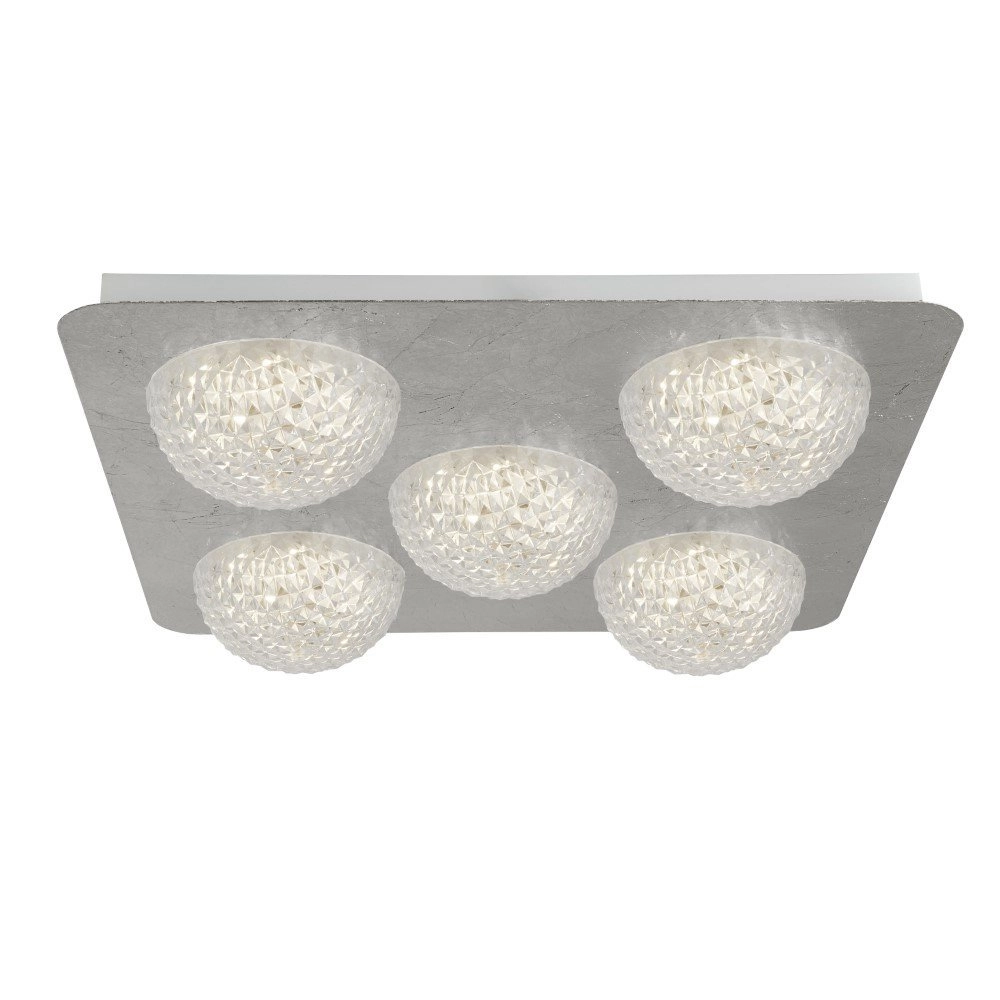 Design plafondlamp Celestia 5-lichts grijs