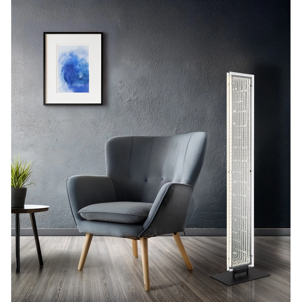 Vloerlamp Mirrora zwart Globo 9007371572854