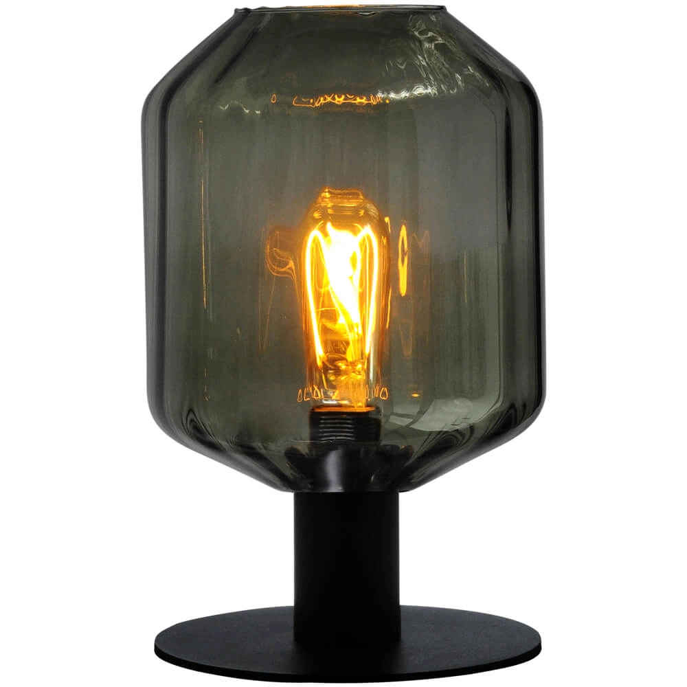 Tafellamp Porto met Jagger green glas Tafellamp Porto met Jagger green glas