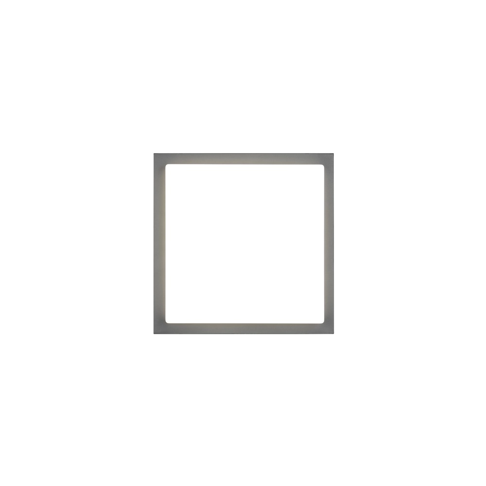 Plafondlamp Bermejo vierkant antraciet Trio 4017807648355