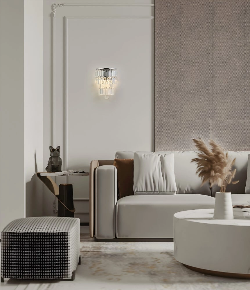 Kroonluchter Empire chroom Searchlight 5053423271699