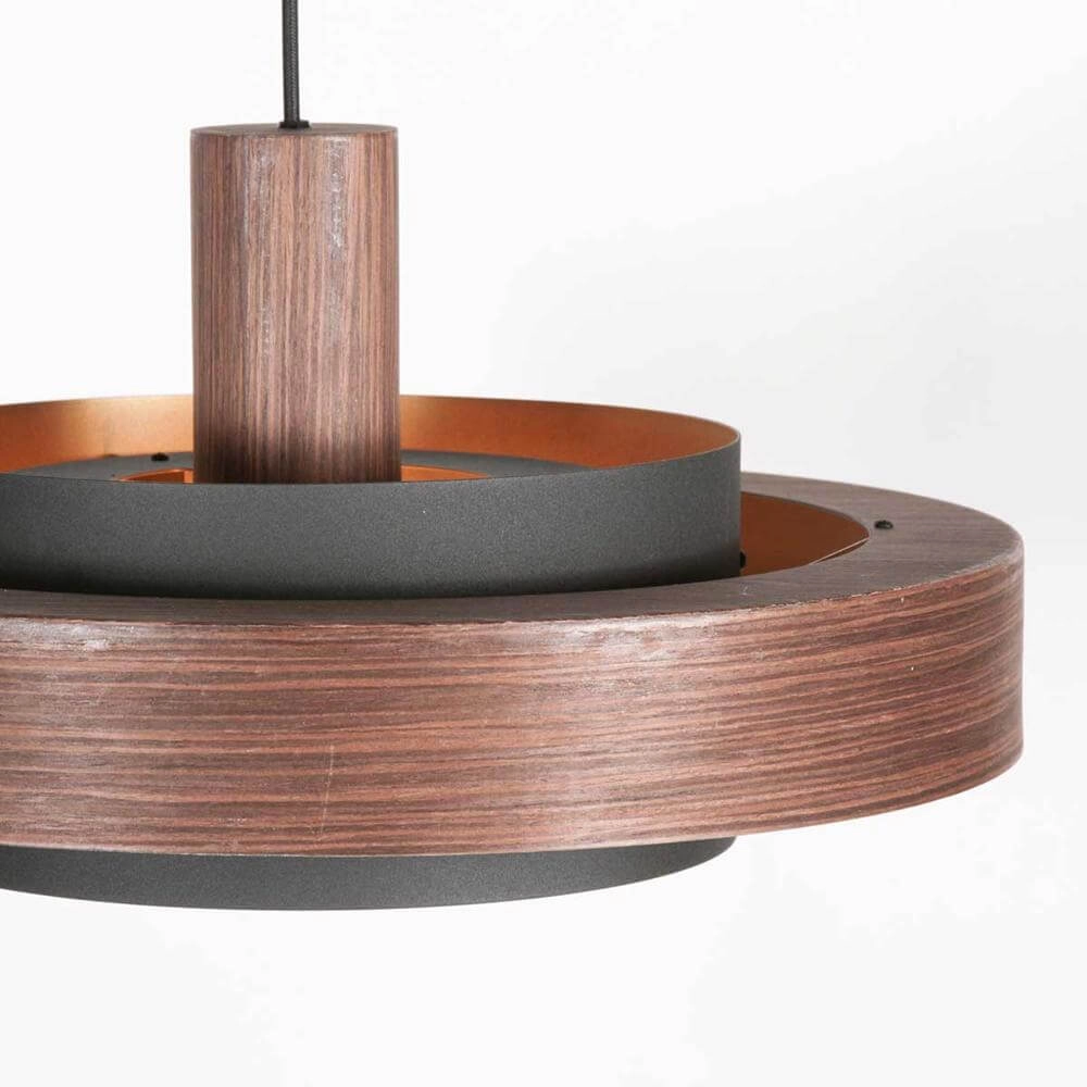 Hanglamp Flinter houtlook Steinhauer 8712746177725