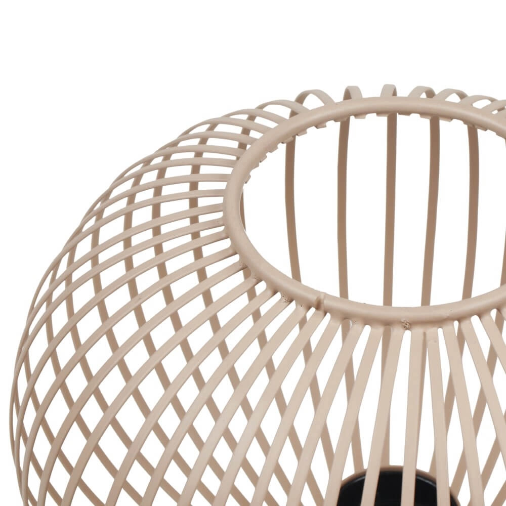 Draad tafellamp Gila Ø 23cm - zand Trio 4017807629088