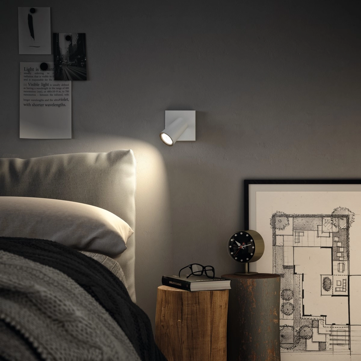 Spotlamp Paisley wit Philips 8718696164624