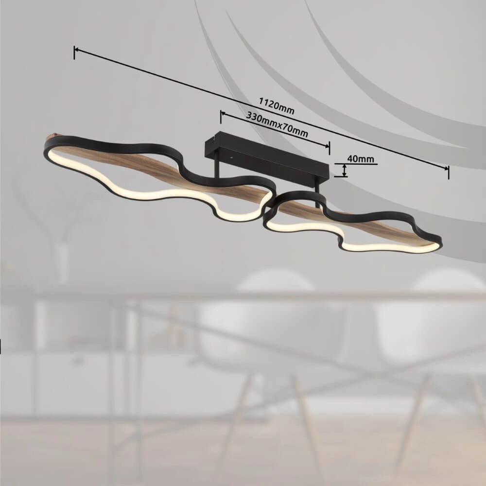 Plafondlamp Bezzy design dubbel Globo 9007371445653