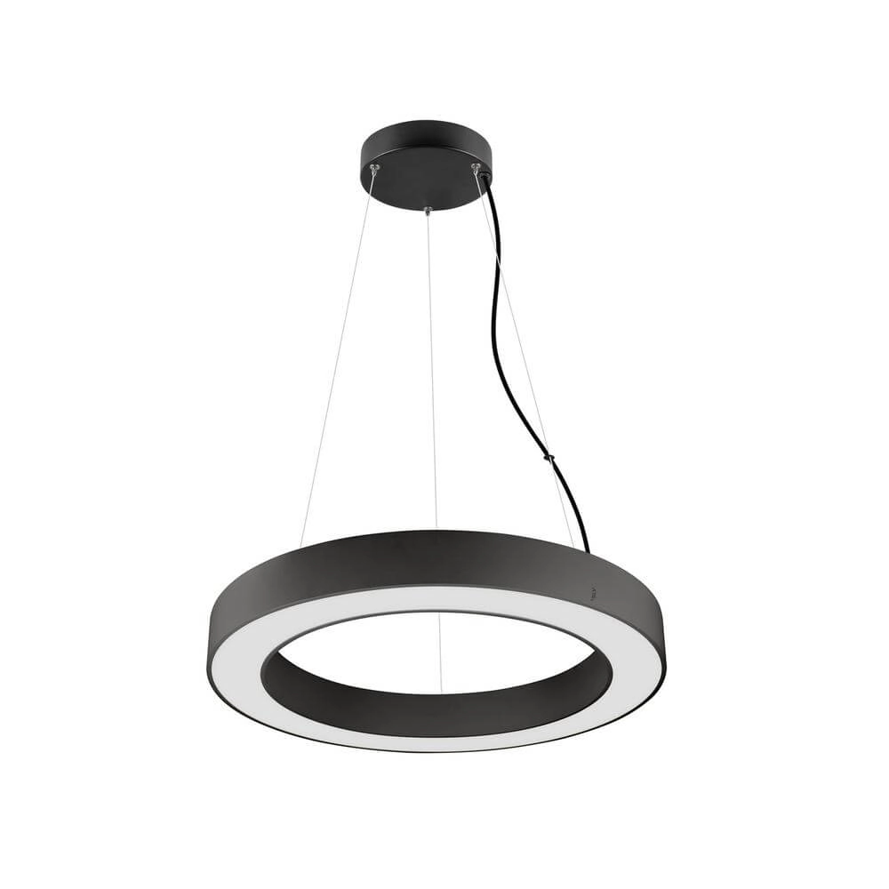 Zwarte hanglamp Medo Ring 60 Ø 60cm SLV 4024163298087