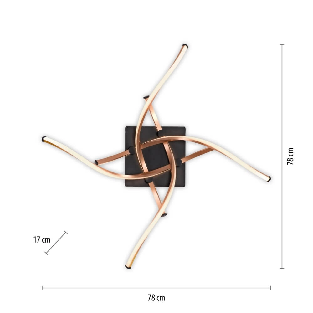 Design plafondlamp Polina Paul Neuhaus 4012248371732