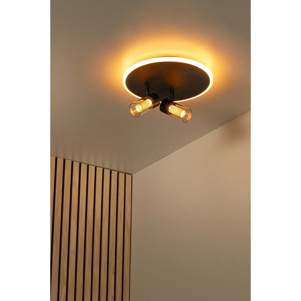 Strakke plafondlamp Everina Ø 30cm Lucide 5411212011046