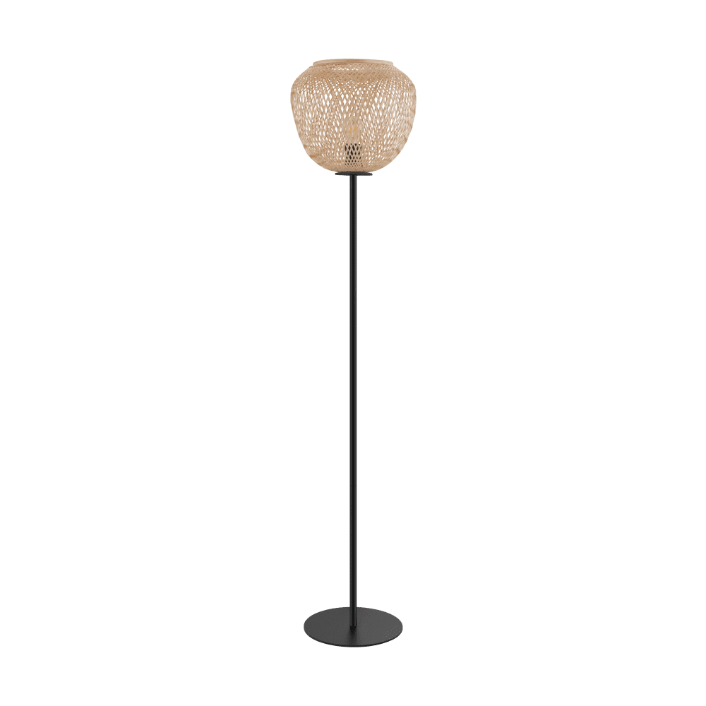 Rotan vloerlamp Dembleby Rotan vloerlamp Dembleby