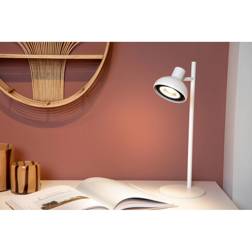 Bureaulamp Sensas wit design GU10 ES111 Lucide 5411212303295