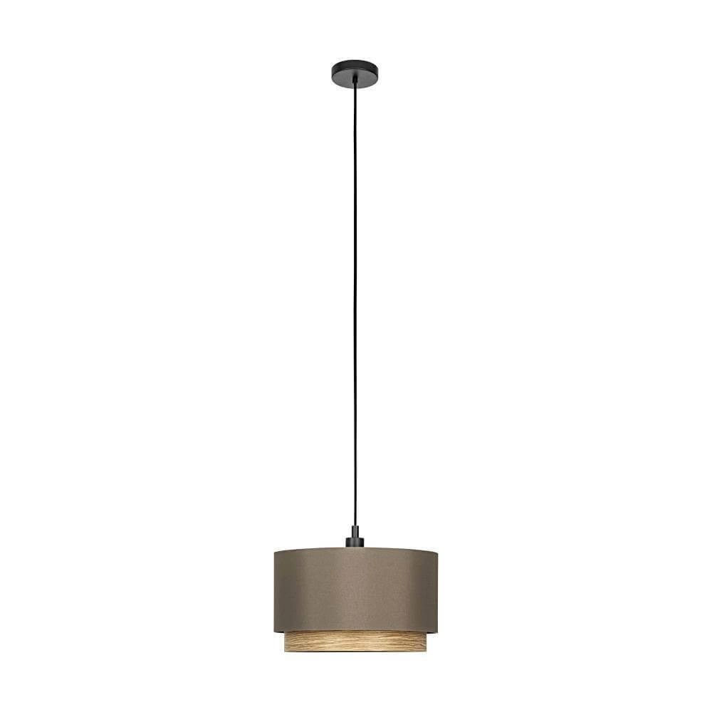 Hanglamp Marchena cappucino met hout - Ø 48cm Stars of Light 9008606240067