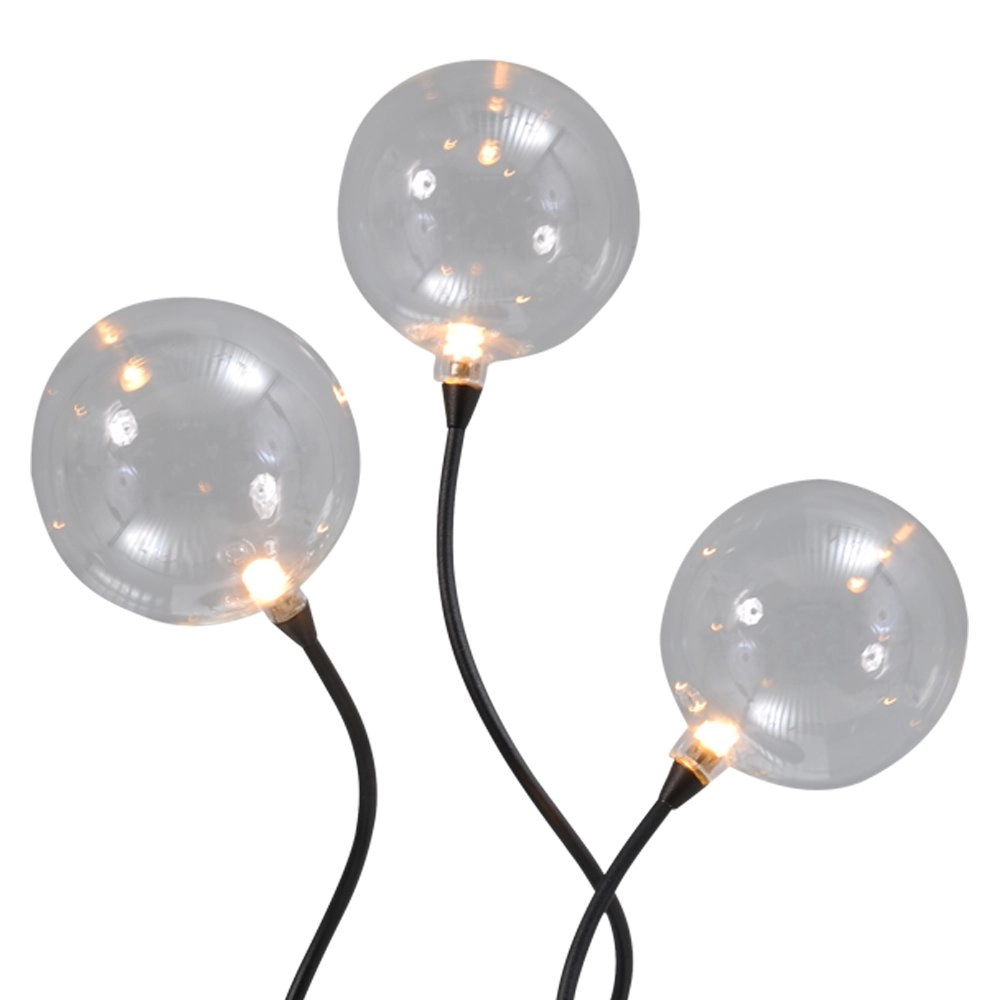 Tafellamp Gio 3-lichts zwart Masterlight 8718121182117