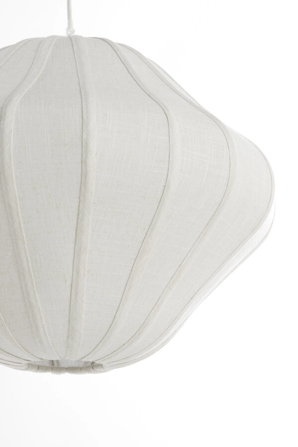 Witte hanglamp Sukau Ø 50cm Light & Living 8717807763749