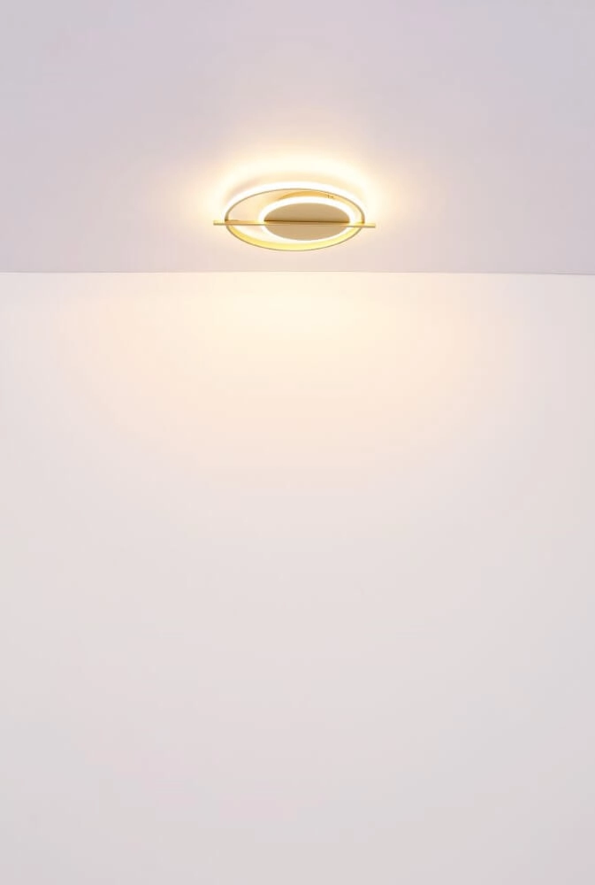 Gouden plafondlamp Reball rond Globo 9007371438792