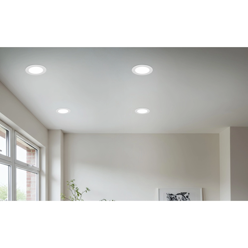 Inbouwspot Kibo rond wit Trio 4017807657883