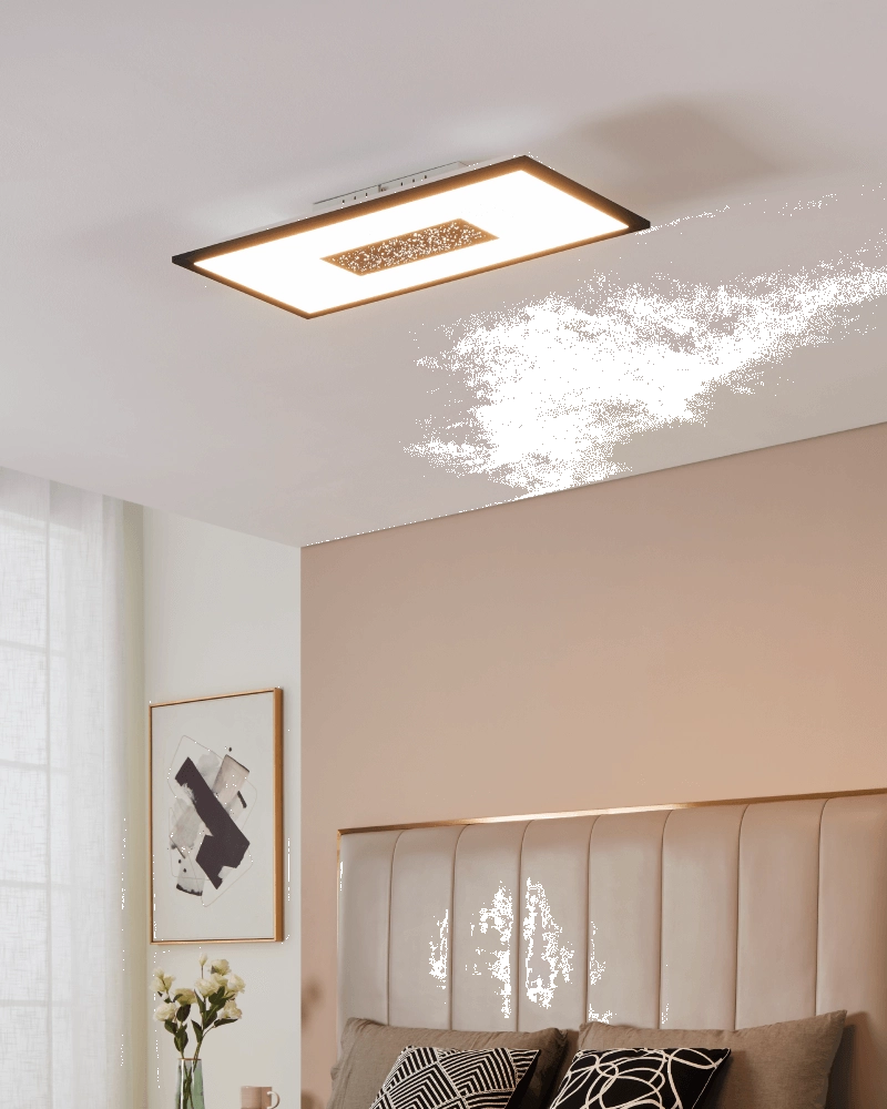 Moderne plafondlamp Marmorata 30 bij 60 cm Eglo 9008606244638