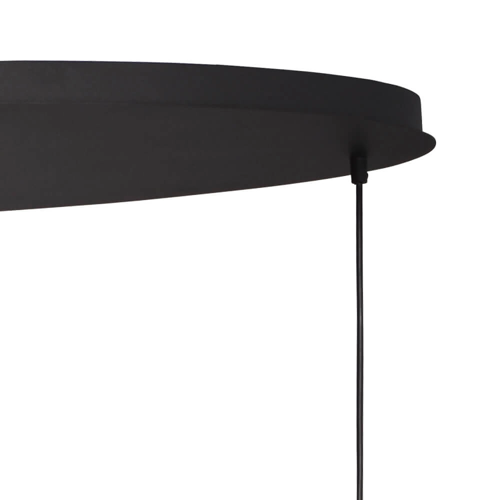 Hanglamp Lazise 2 4x Ø 20cm goud met zwart Masterlight 8718121303901