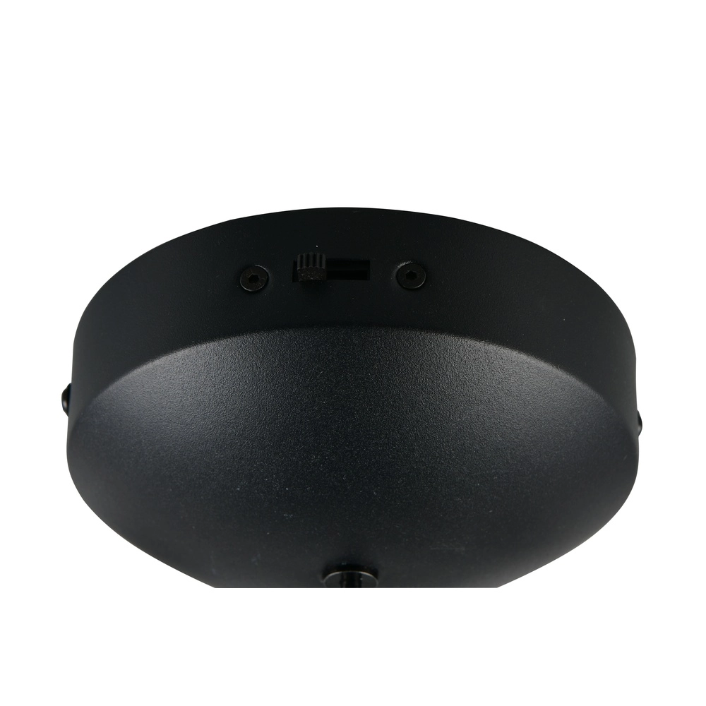 Moderne hanglamp Melita zwart Trio 4017807661927