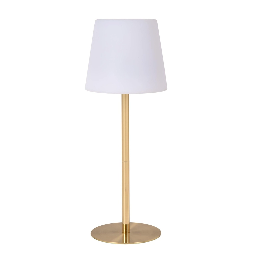 Oplaadbare tafellamp Tyon goud