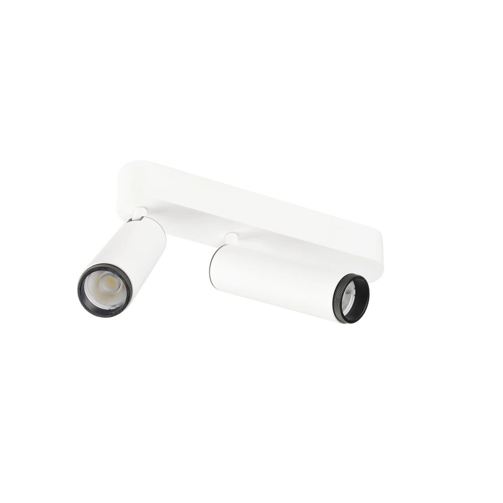 Opbouwspot Grip! M 2-lichts wit 3000K SLV 4024163304597