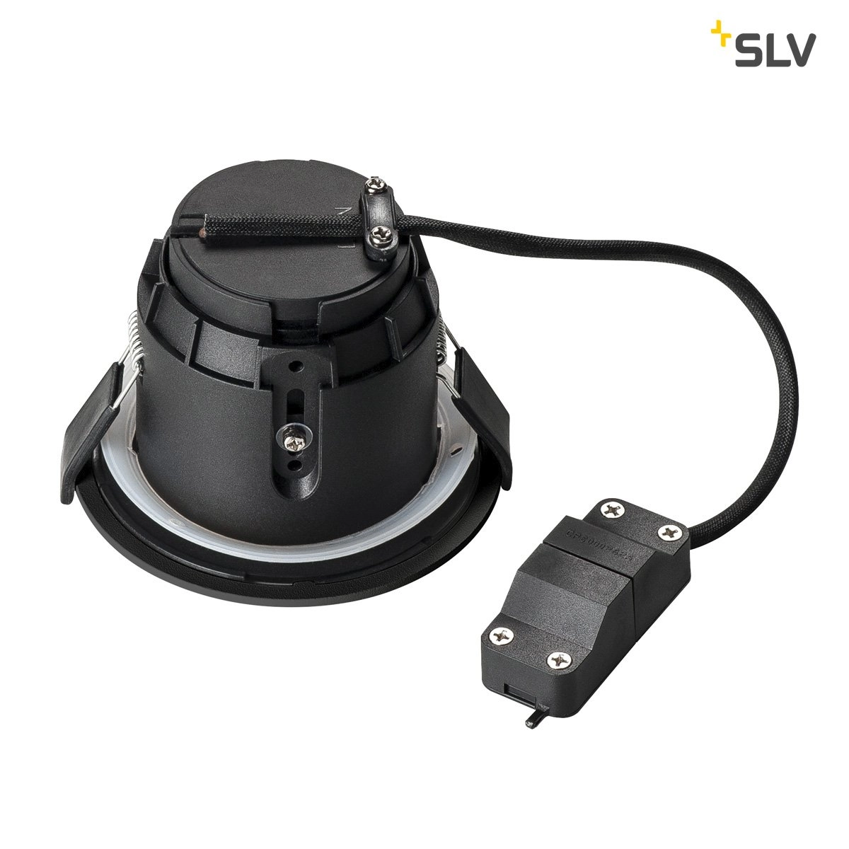 Inbouwspot Varu IP65 - zwart SLV 4024163221689