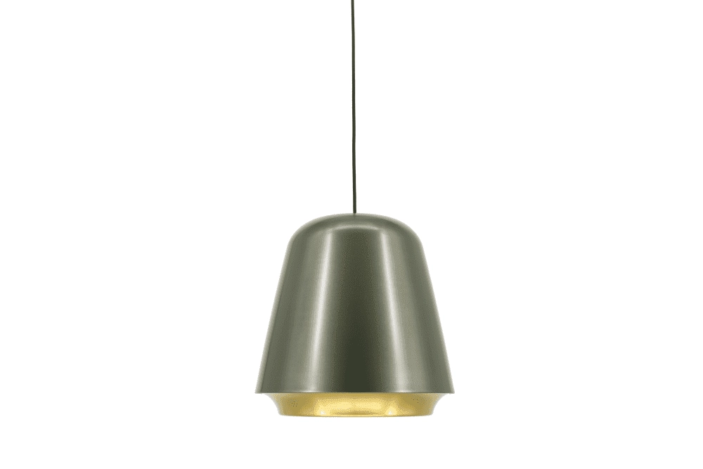 Design hanglamp Santiago Ø 35cm grijs met goud