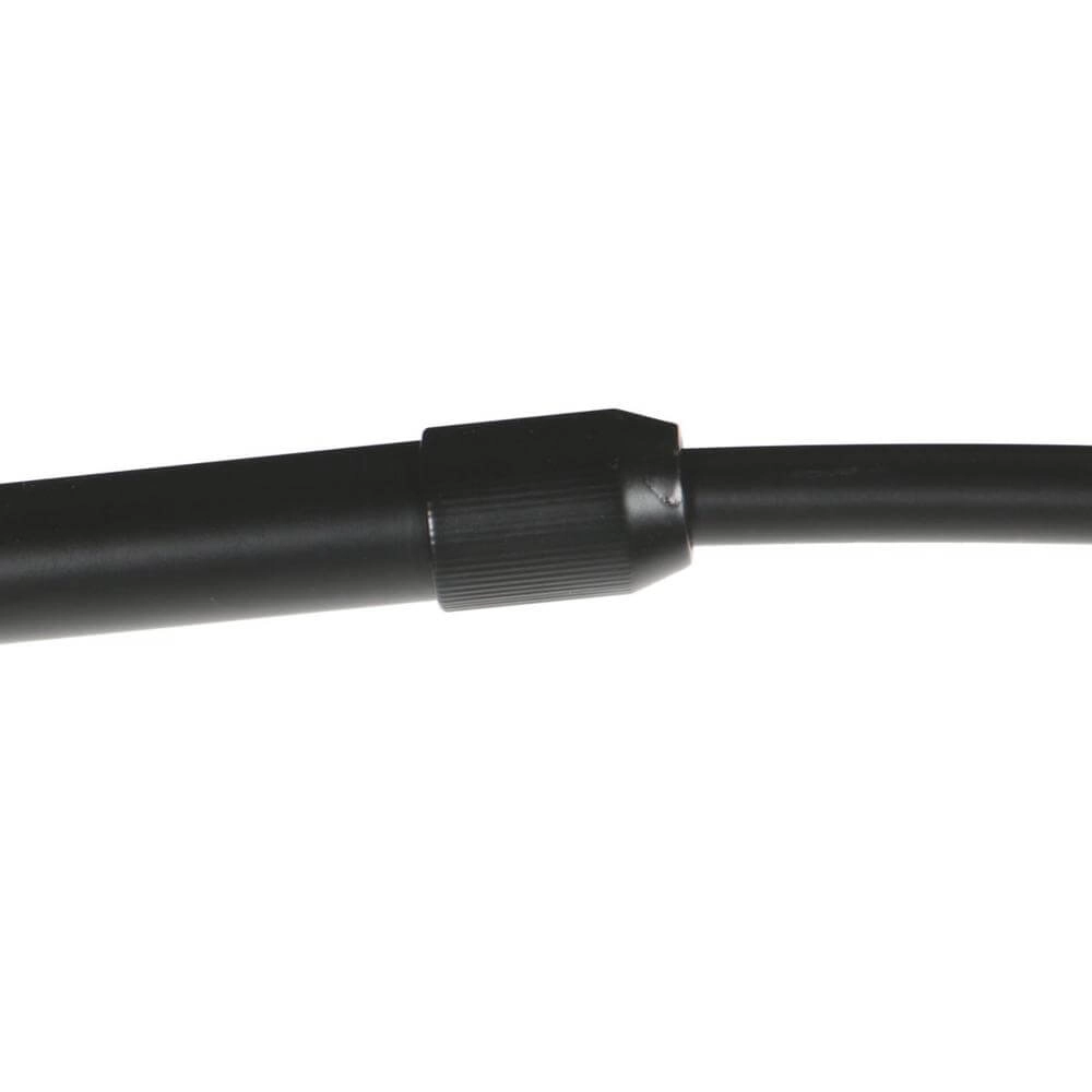 Vloerlamp Curve zwart met rotan kap Ø 60cm Steinhauer 8712746179552