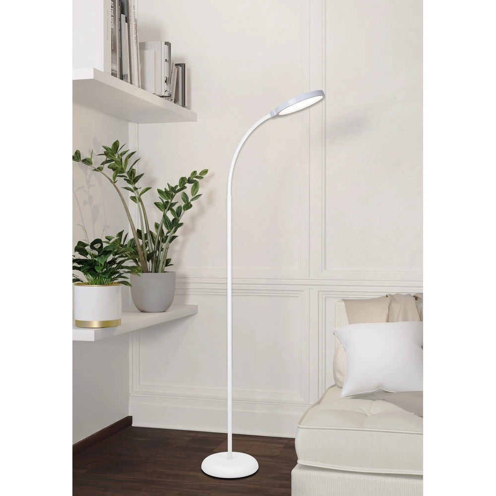 Vloerlamp Lauro wit Eglo 9008606357499