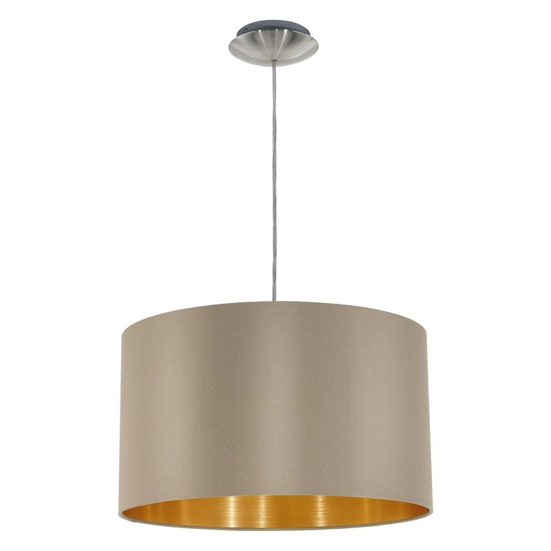 Hanglamp Maserlo Beige/Goud Hanglamp Maserlo Beige/Goud