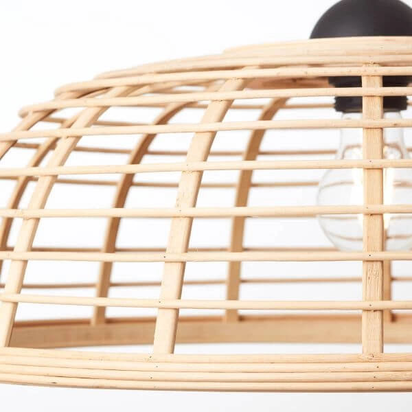 Rotan hanglamp Crosstown Ø 48cm Brilliant 4004353377112