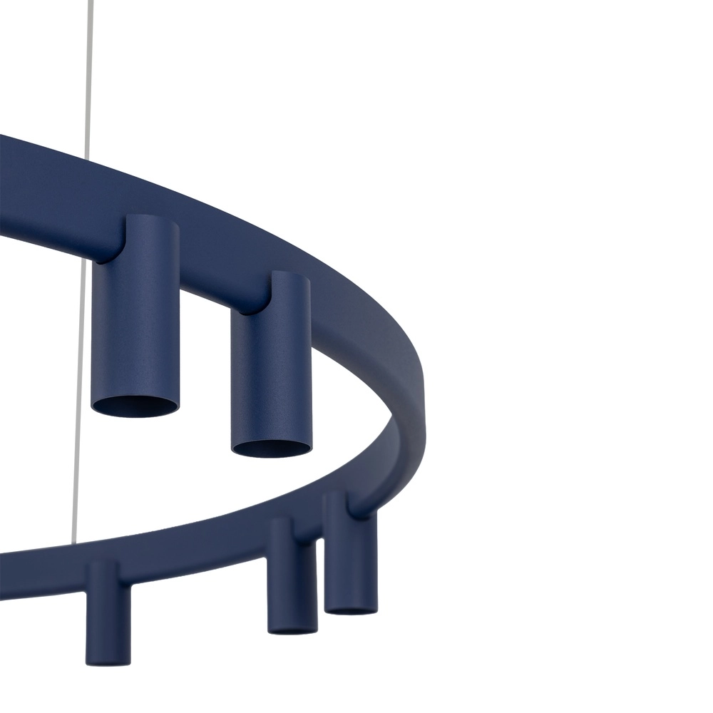 Design hanglamp Fourty marine blauw Ø 116cm Lyora 5903139122863