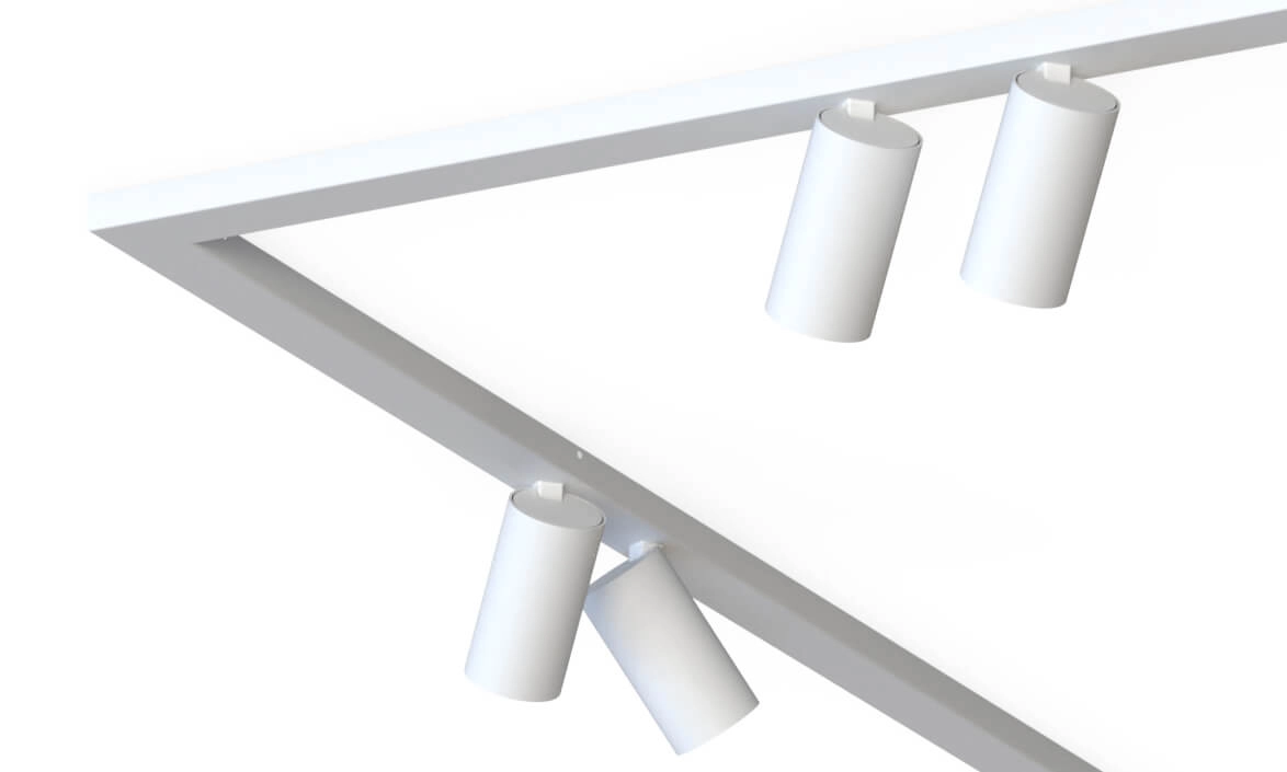 Plafondspot in een hoek Mono Lyora 5903139775199