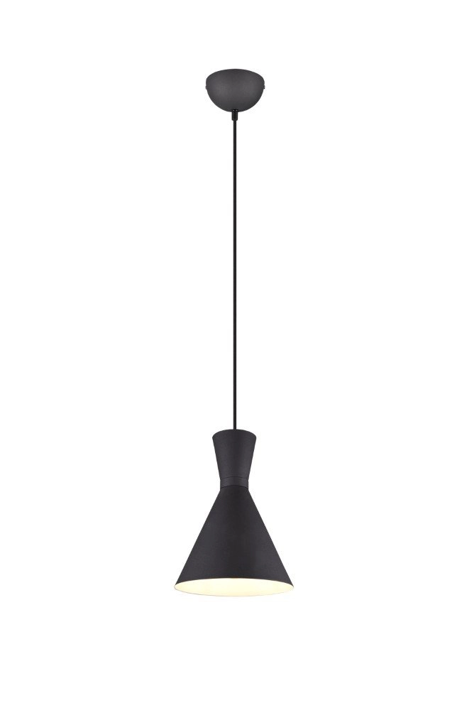 Zwarte hanglamp Enzo Ø 20cm Trio 4017807459869