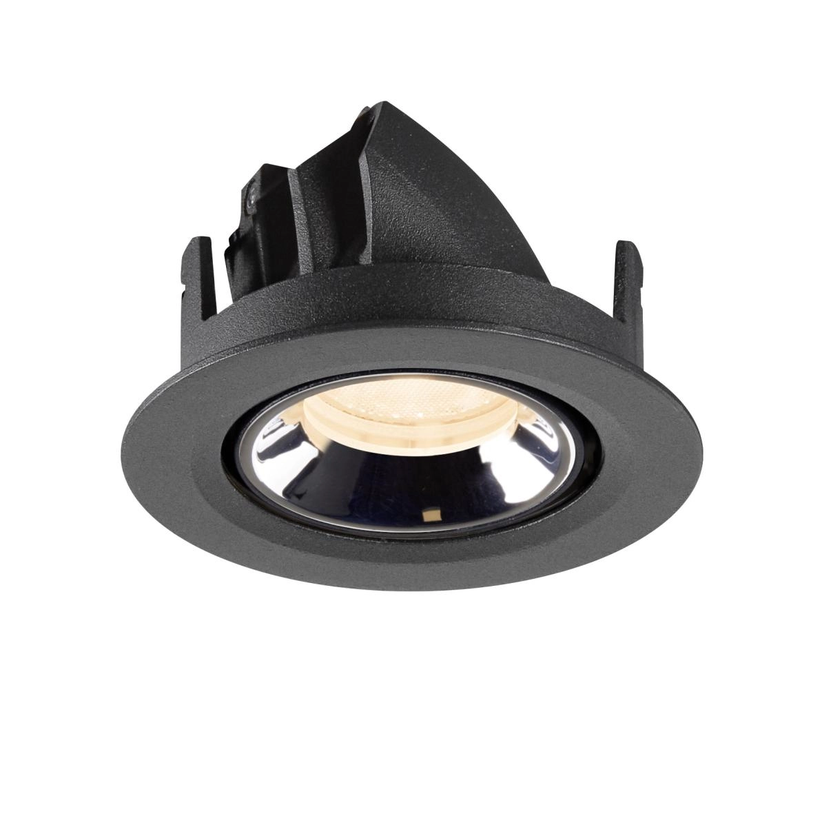 Inbouwspot Numinos Gimble XS zwart/chroom 2700K - 40gr SLV 4024163307239