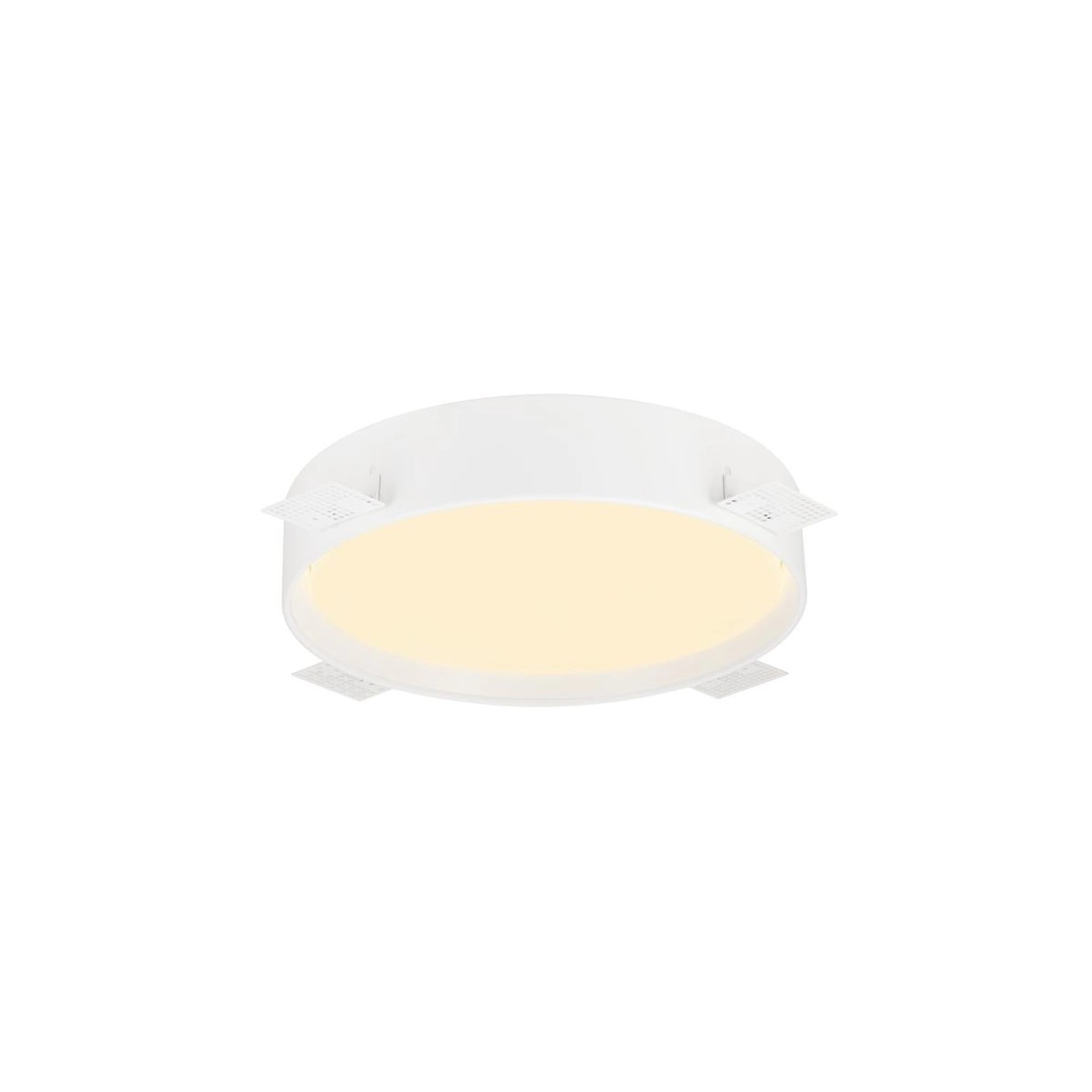 Plafondlamp Decona Ø 30cm wit - 2700K/3000K sensor SLV 4024163302913