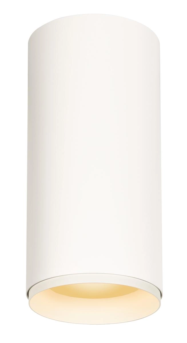 Opbouwspot Numinos XL cilinder wit/zwart 2700K - 36gr SLV 4024163261036