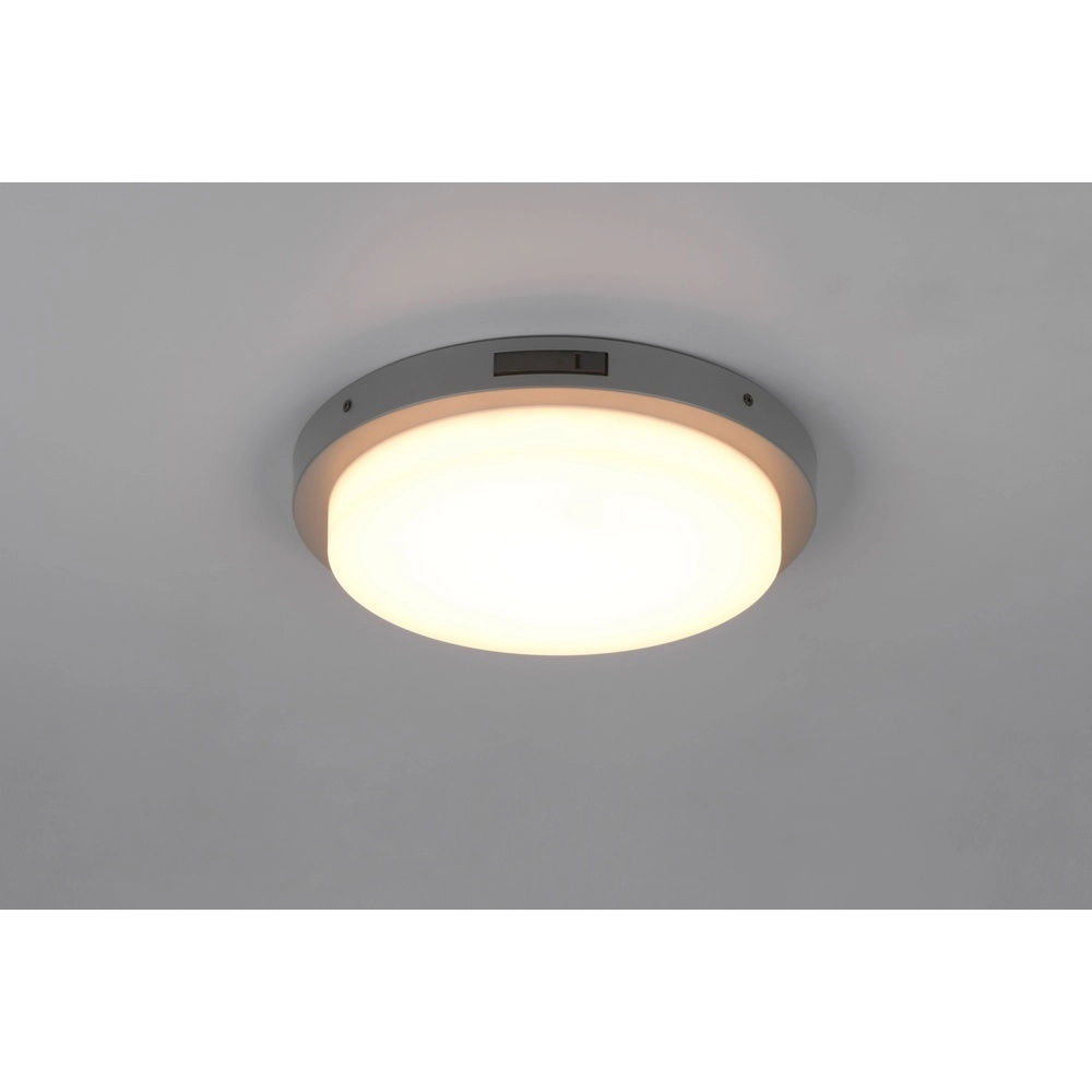 Plafondlamp Bermejo rond antraciet Trio 4017807648348