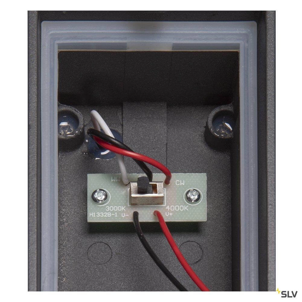 Strakke muurlamp Bookat SLV 4024163256919