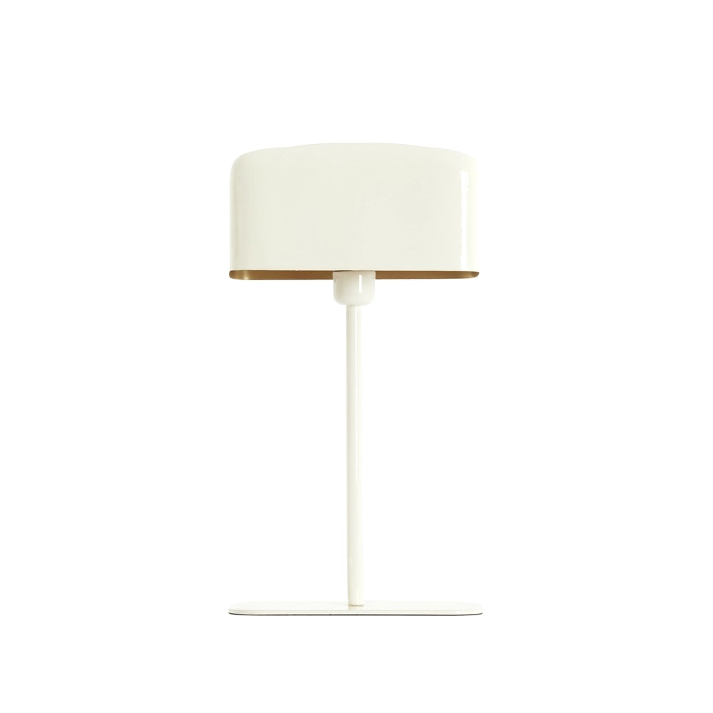 Nachtkastlamp Elenie 25x13cm - glans crème