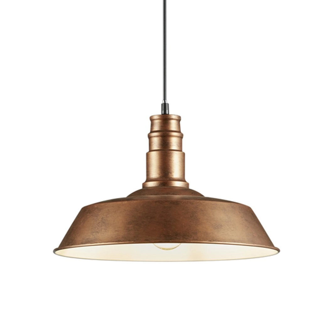 Hanglamp Will antiek koper