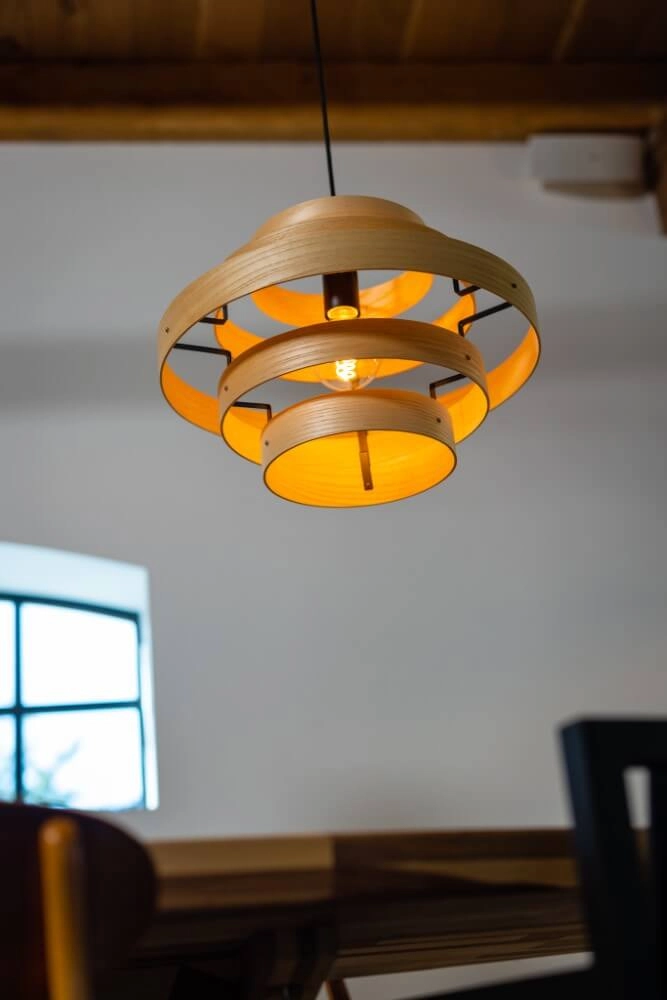 Houten hanglamp Oaknut 5-rings ETH 8720195304494