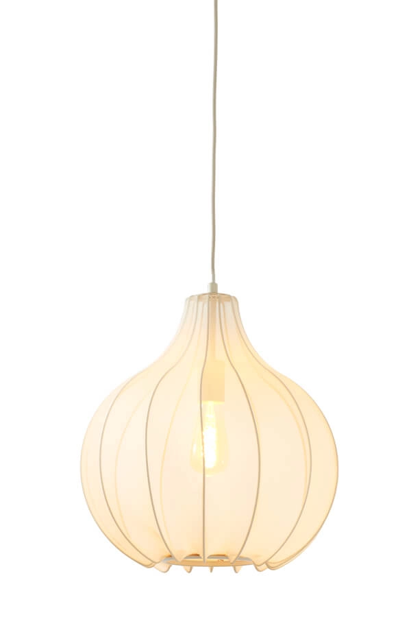 Crème hanglamp Elati Ø 39cm japandi