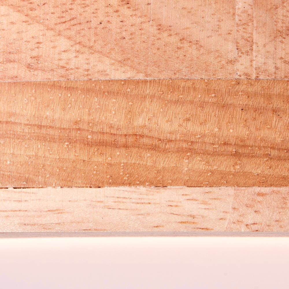 Houten plafondlamp Slimline Ø 34,5cm Brilliant 4004353426575