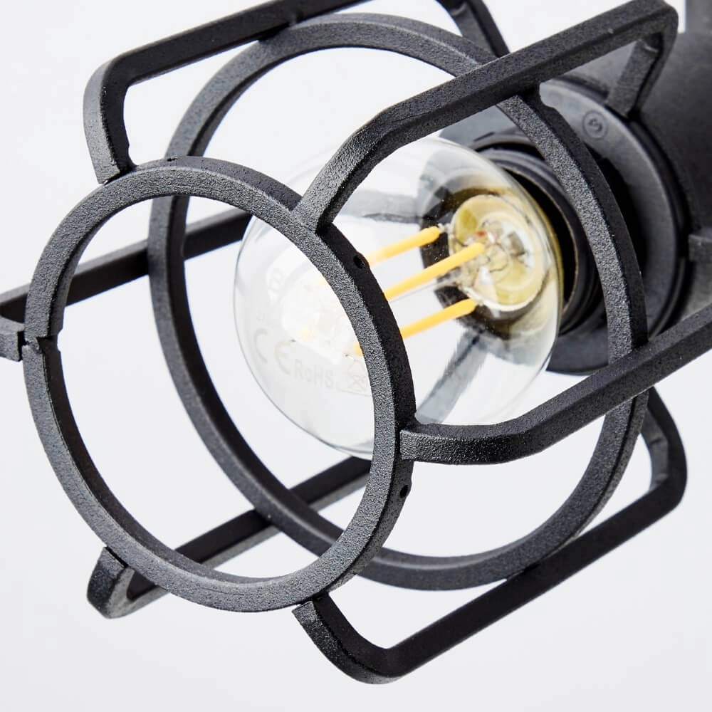 Industriële plafondlamp Gwen 4-lichts Brilliant 4004353409837