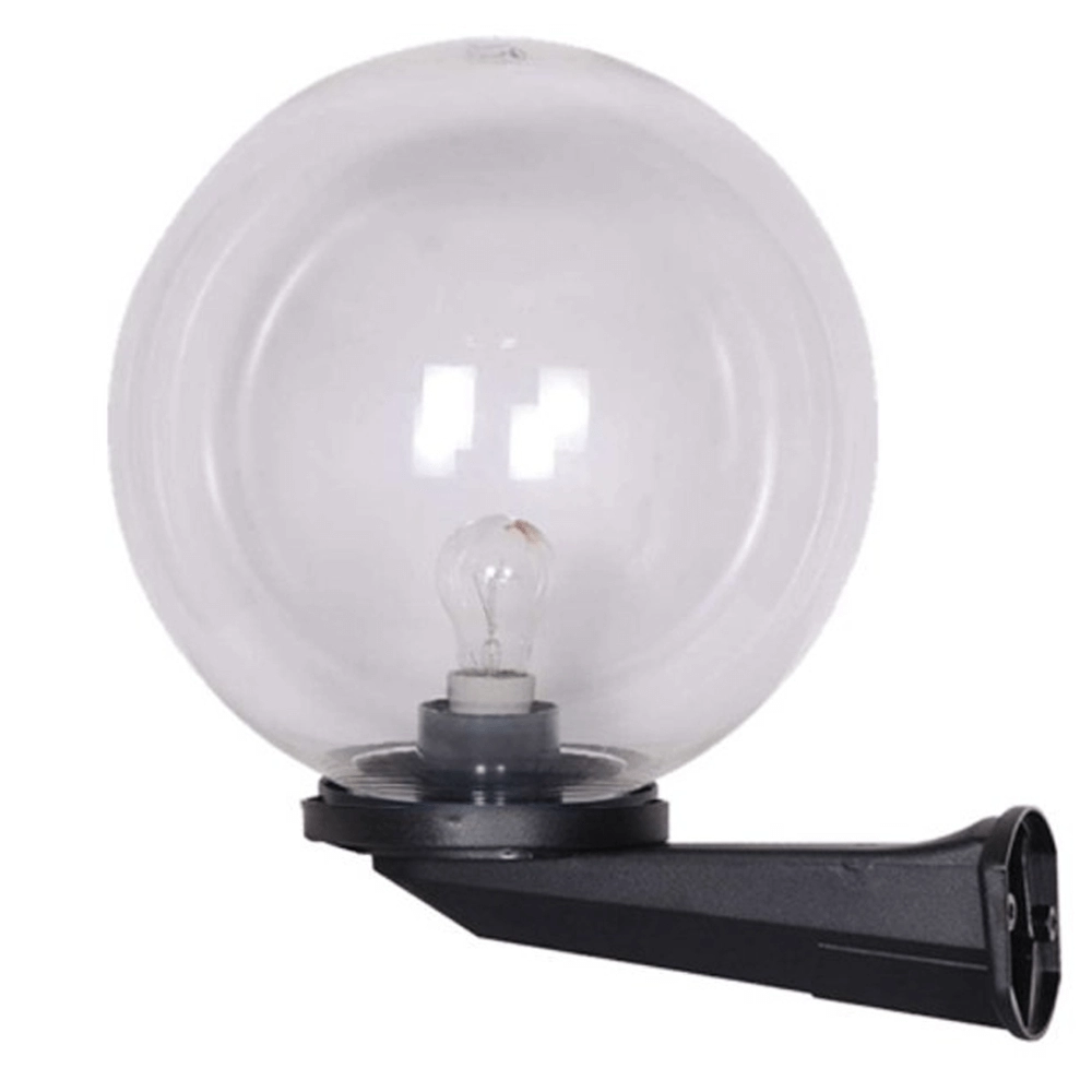Globelamp Bolano 30cm. muur transparant Globelamp Bolano 30cm. muur transparant