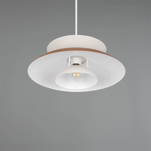Hanglamp design Amarila mokka bruin Ø 40cm Trio 4017807682779