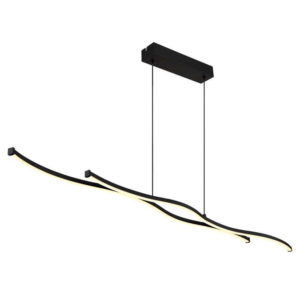 Moderne hanglamp Boyd zwart