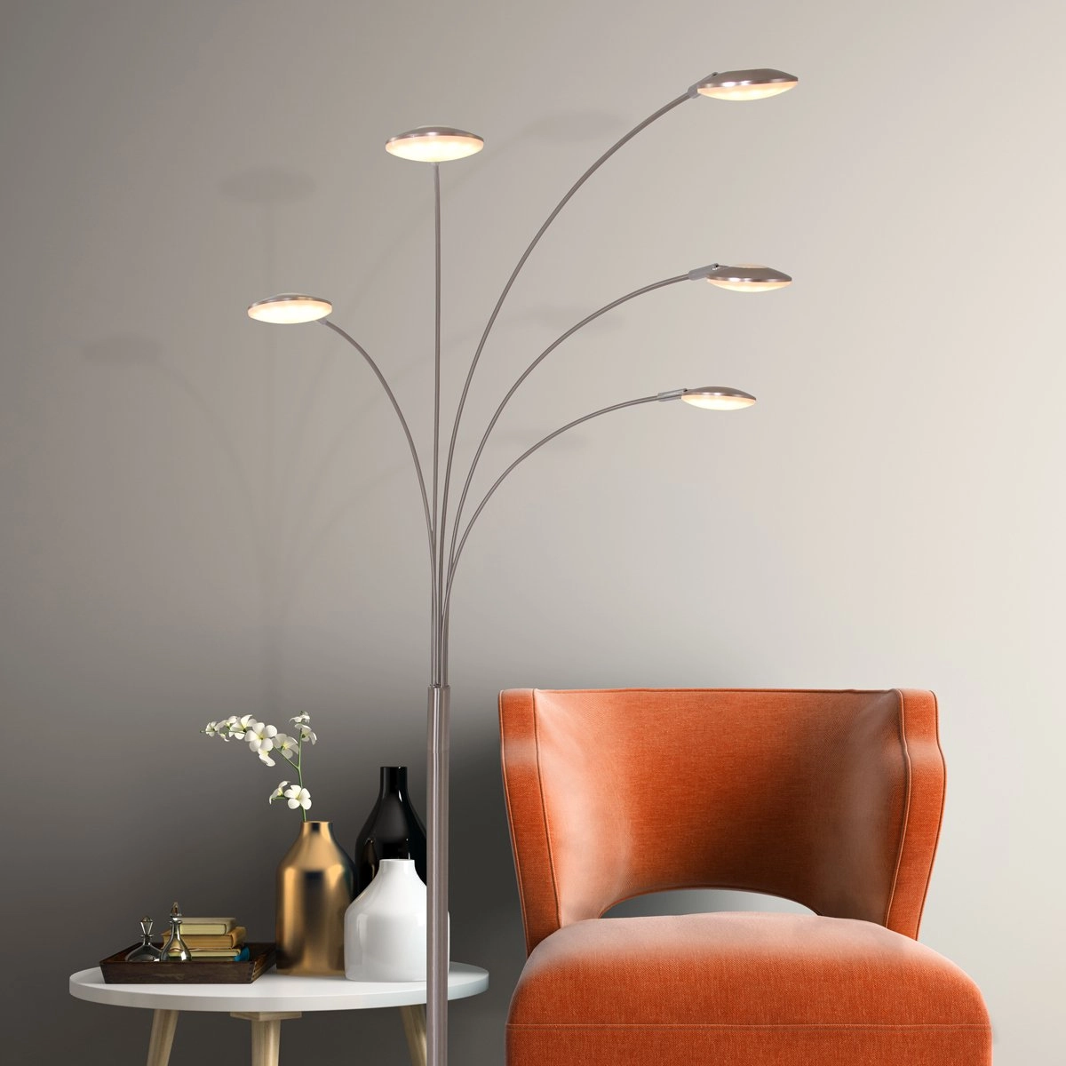 Prachtige vloerlamp Mexlite Steinhauer 8712746114799