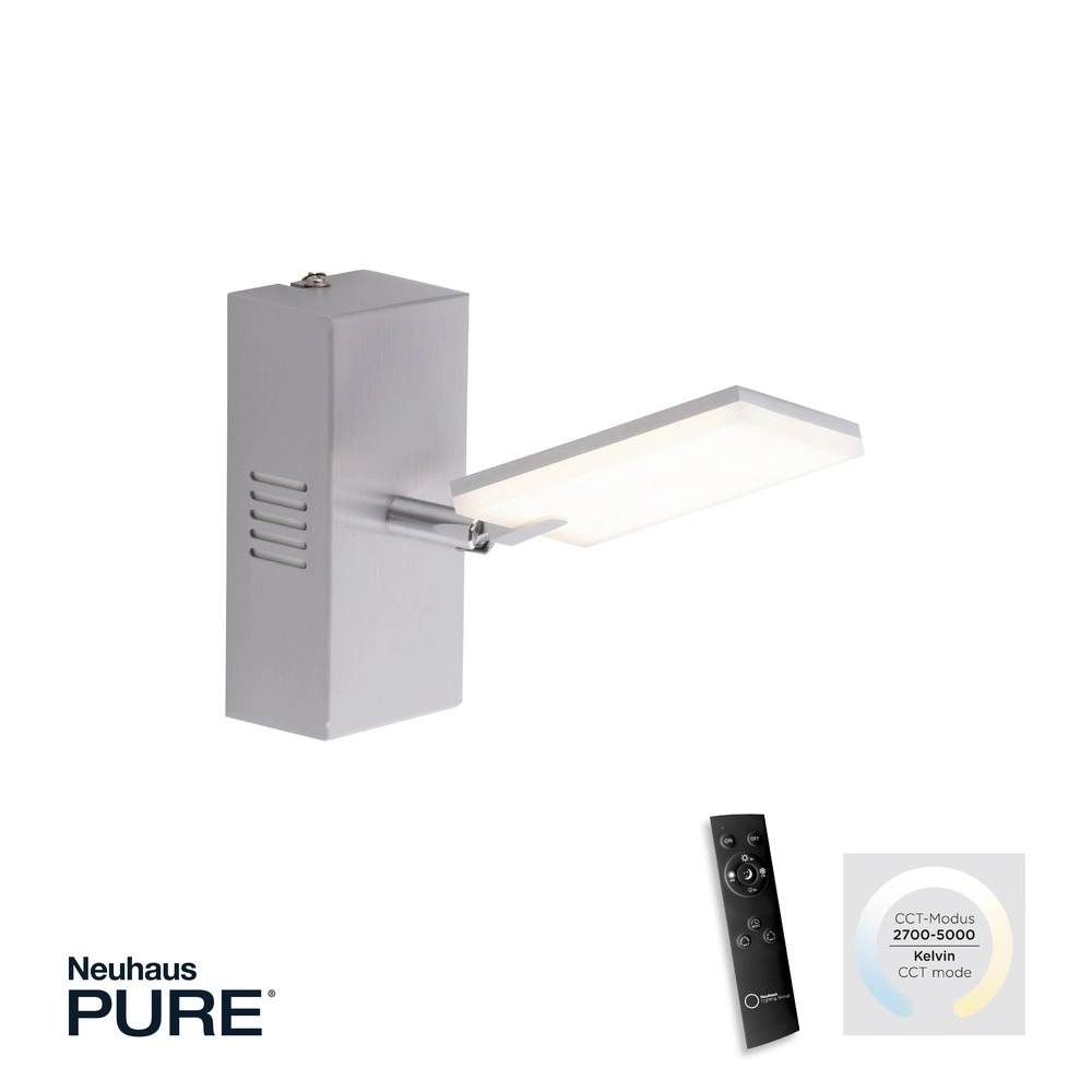 Led wandlamp Pure Mira schakelaar - diamond Paul Neuhaus 4012248358856